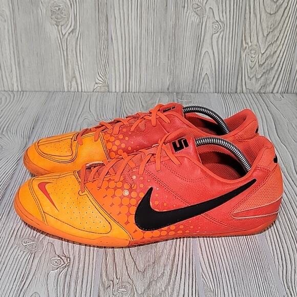 Nike Elastico Pro 11 Indoor Soccer Shoes Orange Men's 12 - Picture 4 of 12